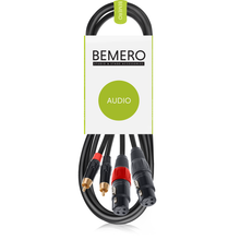 Lade das Bild in den Galerie-Viewer, Bemero BAC2544-150BK Audio-Verbindungskabel 1.5m