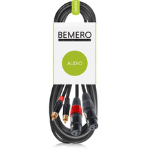 Lade das Bild in den Galerie-Viewer, Bemero BAC2544-300BK Audio-Verbindungskabel 3m
