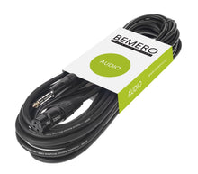 Lade das Bild in den Galerie-Viewer, Bemero BAC4015-1000BK Mikrofonkabel XLRf - 6.3 Klinken 10m