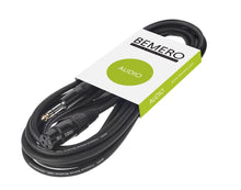 Lade das Bild in den Galerie-Viewer, Bemero BAC4015-600BK Mikrofonkabel XLRf - 6.3 Klinken 6m
