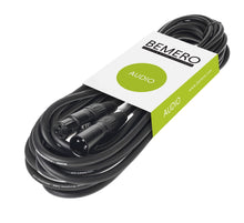 Lade das Bild in den Galerie-Viewer, Bemero BAC4041-1000BK Mikrofonkabel XLRf - XLRm 10m