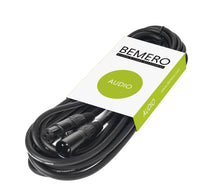 Lade das Bild in den Galerie-Viewer, Bemero BAC4041-300BK Mikrofonkabel XLRf - XLRm 3m