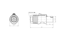 Lade das Bild in den Galerie-Viewer, Bemero BC5001BK-F SpeakON Stecker