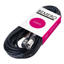 Lade das Bild in den Galerie-Viewer, Bemero BLC1011-1200BK DMX-Kabel 3-Pin XLR 12m