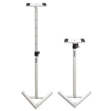 Lade das Bild in den Galerie-Viewer, Bemero SMS-9040WH Studiomonitorstativ A-Shape Paar weiss