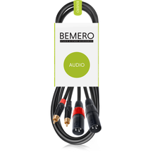 Lade das Bild in den Galerie-Viewer, Bemero BAC2545-150BK Audio-Verbindungskabel 1.5m
