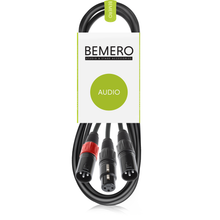 Lade das Bild in den Galerie-Viewer, Bemero BAC4043-150BK Y-Adapterkabel 1.5m
