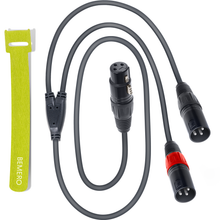 Lade das Bild in den Galerie-Viewer, Bemero BAC4043-150BK Y-Adapterkabel 1.5m
