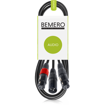 Lade das Bild in den Galerie-Viewer, Bemero BAC4142-150BK Y-Adapterkabel 1.5m
