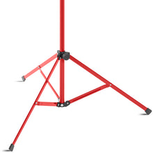 Lade das Bild in den Galerie-Viewer, Bemero MSS-8090RD Notenständer, leichte und faltbare Strebenkonstruktion, rot

