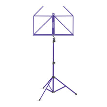 Lade das Bild in den Galerie-Viewer, Bemero MSS-8090VI Notenständer, leichte und faltbare Strebenkonstruktion, violett
