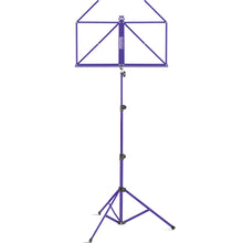Lade das Bild in den Galerie-Viewer, Bemero MSS-8090VI Notenständer, leichte und faltbare Strebenkonstruktion, violett
