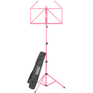 Bemero MSS-8090PK Notenständer, leichte und faltbare Strebenkonstruktion, pink