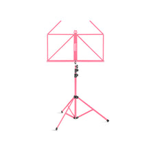 Lade das Bild in den Galerie-Viewer, Bemero MSS-8090PK Notenständer, leichte und faltbare Strebenkonstruktion, pink
