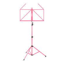 Lade das Bild in den Galerie-Viewer, Bemero MSS-8090PK Notenständer, leichte und faltbare Strebenkonstruktion, pink
