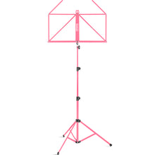 Lade das Bild in den Galerie-Viewer, Bemero MSS-8090PK Notenständer, leichte und faltbare Strebenkonstruktion, pink
