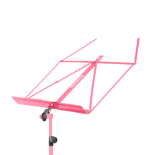 Lade das Bild in den Galerie-Viewer, Bemero MSS-8090PK Notenständer, leichte und faltbare Strebenkonstruktion, pink
