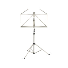 Lade das Bild in den Galerie-Viewer, Bemero MSS-8090NI Notenständer, leichte und faltbare Strebenkonstruktion, Nickel
