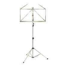 Lade das Bild in den Galerie-Viewer, Bemero MSS-8090NI Notenständer, leichte und faltbare Strebenkonstruktion, Nickel
