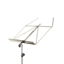 Lade das Bild in den Galerie-Viewer, Bemero MSS-8090NI Notenständer, leichte und faltbare Strebenkonstruktion, Nickel
