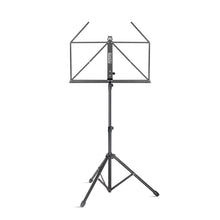 Lade das Bild in den Galerie-Viewer, Bemero MSS-3095BK Notenständer, solide und faltbare Strebenkonstruktion, schwarz
