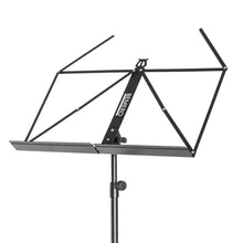 Lade das Bild in den Galerie-Viewer, Bemero MSS-3095BK Notenständer, solide und faltbare Strebenkonstruktion, schwarz
