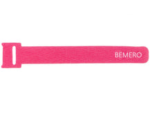 Lade das Bild in den Galerie-Viewer, Bemero 16015PK-SI Klett-Kabelbinder, pink, 1 Stück
