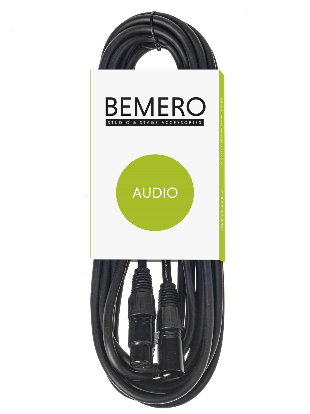 Bemero BAC4041-300BK Mikrofonkabel XLRf - XLRm 3m