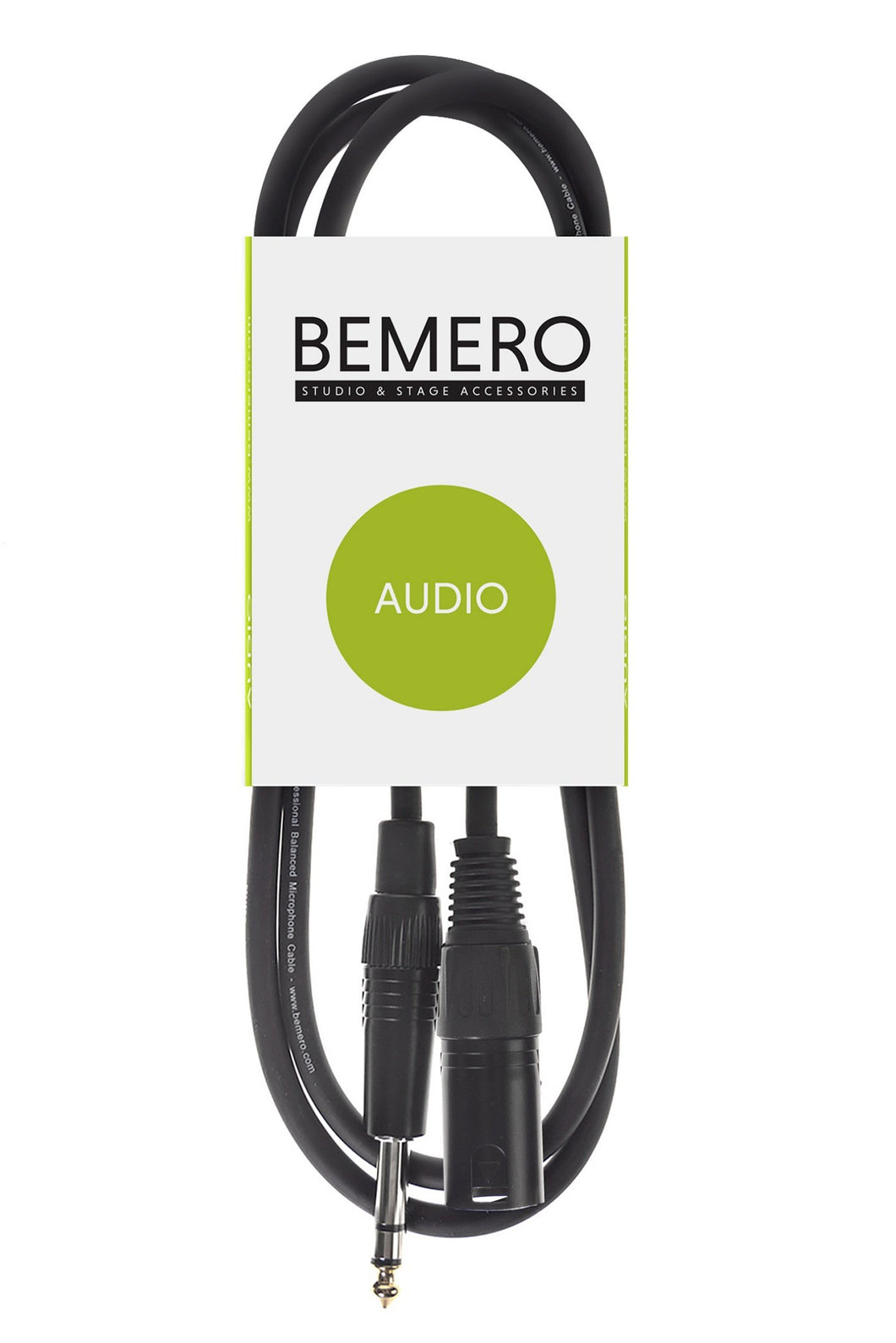 Bemero BAC4115-150BK Linekabel XLRm - 6.3 Klinken 1.50m